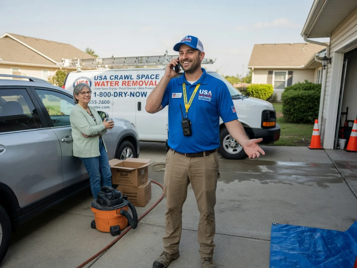 Crawl Space Water Removal Tucker, GA FAQs